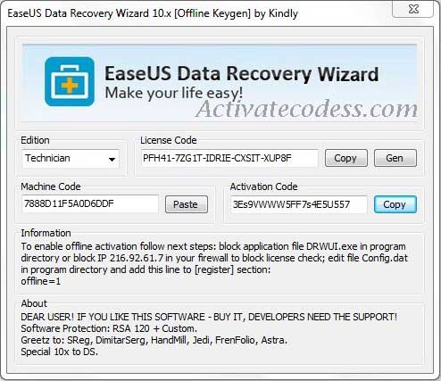 easeus data recovery wizard old version